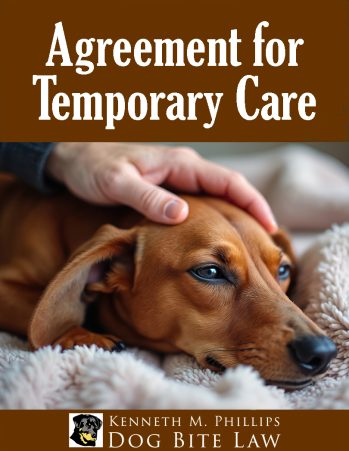 Agreement for Temporary Care of a Pet